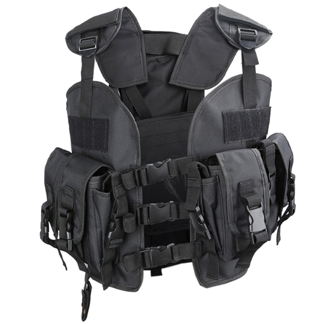 HS Quick Release Navy   Rig Tactical Vest Outdoor Airsoft Ʈ  ȣ Vest   165-180 ġ   
